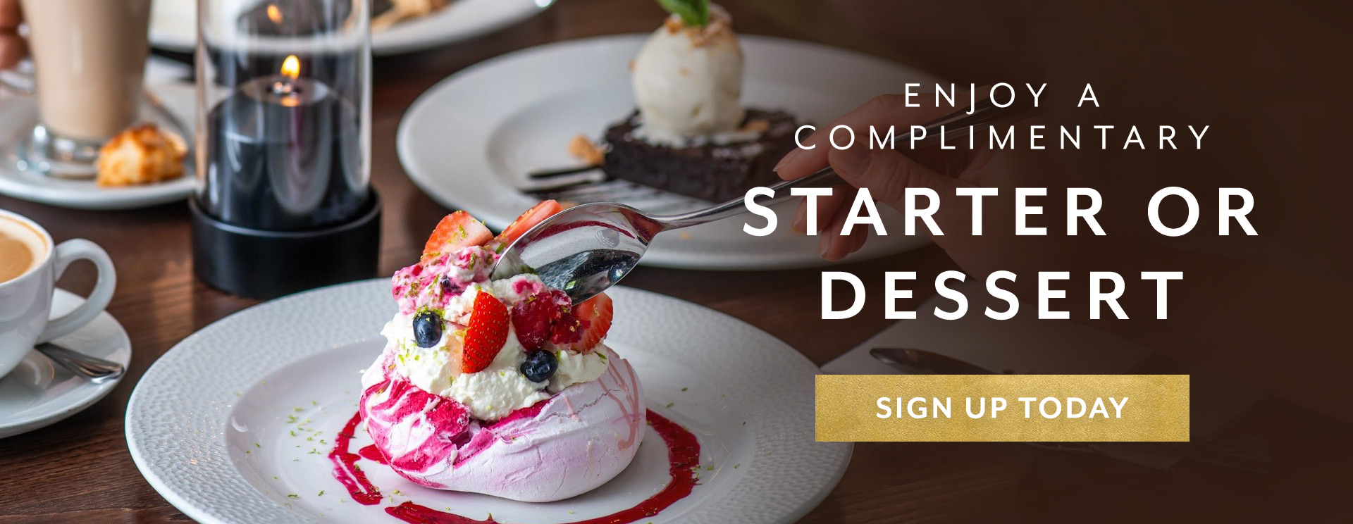 Sign up to The Queen & Castle newsletter