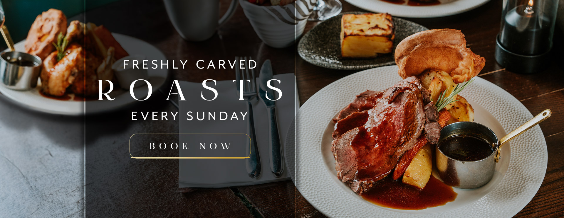 Sunday Lunch at The Queen & Castle