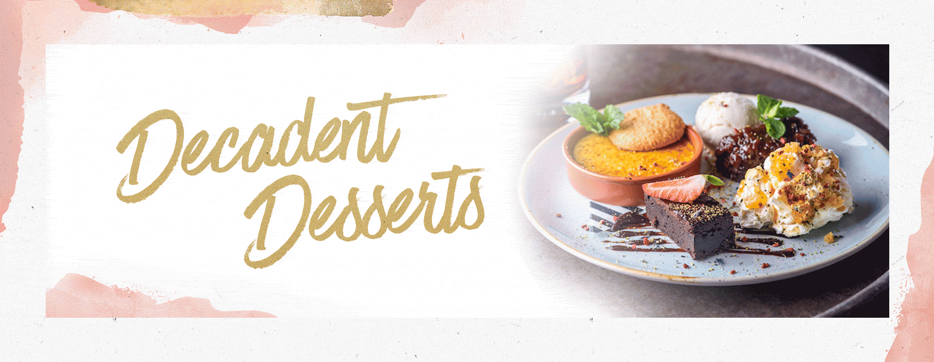 Dessert Menu & Prices The Queen & Castle, Kenilworth